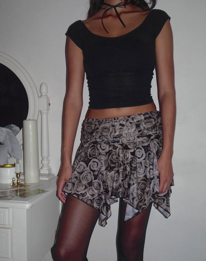 Motel Rocks Cordelia Mini Röcke Damen Grau | CRZ226RM