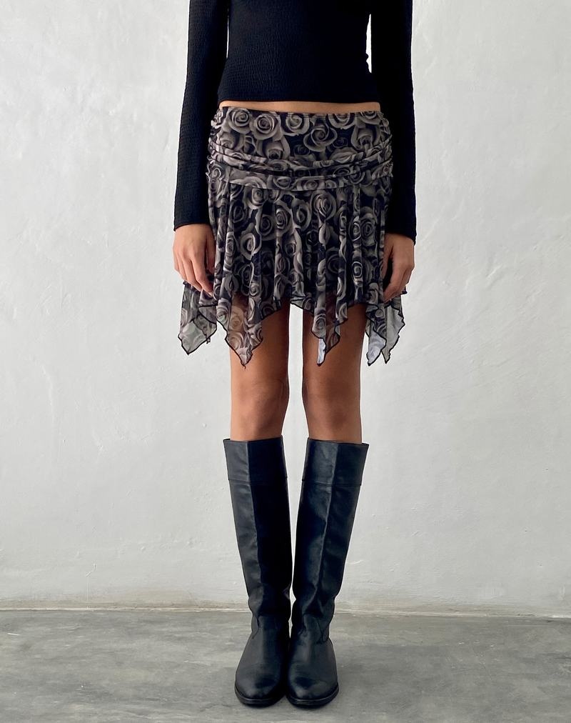 Motel Rocks Cordelia Mini Röcke Damen Grau | CRZ226RM