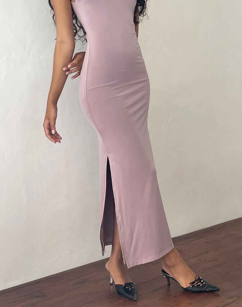 Motel Rocks Flo Maxikleid Damen Helllila | BOK3126SX