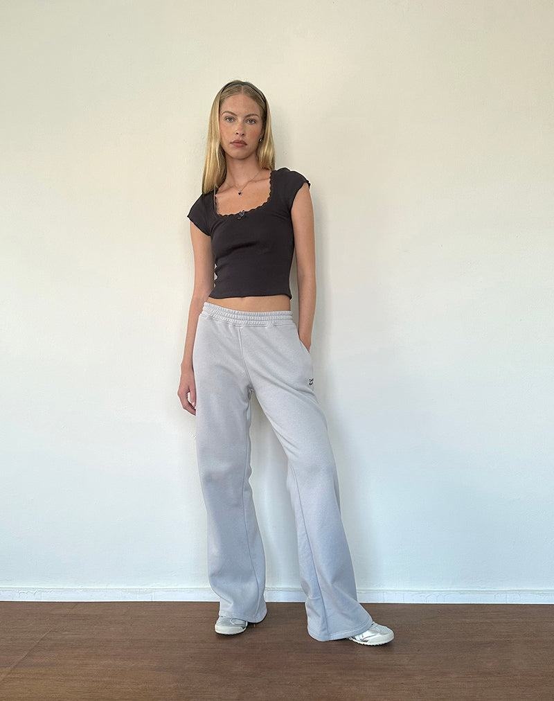 Motel Rocks Loose Jogginghose Damen Grau | AZD5278WA