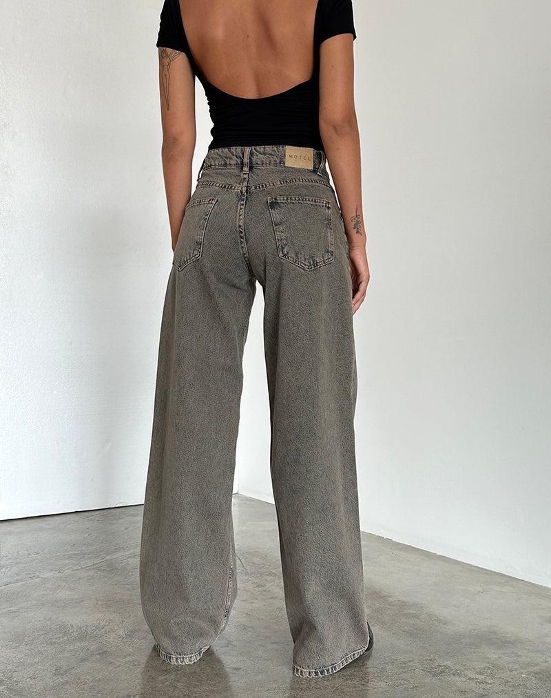 Motel Rocks Roomy Extra Weite Low Rise Jeans Damen Blau | OSS3054QK