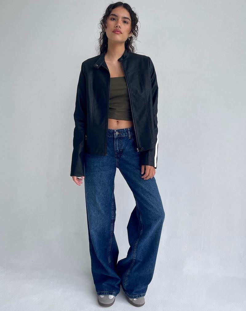 Motel Rocks Roomy Extra Weite Low Rise Jeans Damen Blau | UOM5042SH